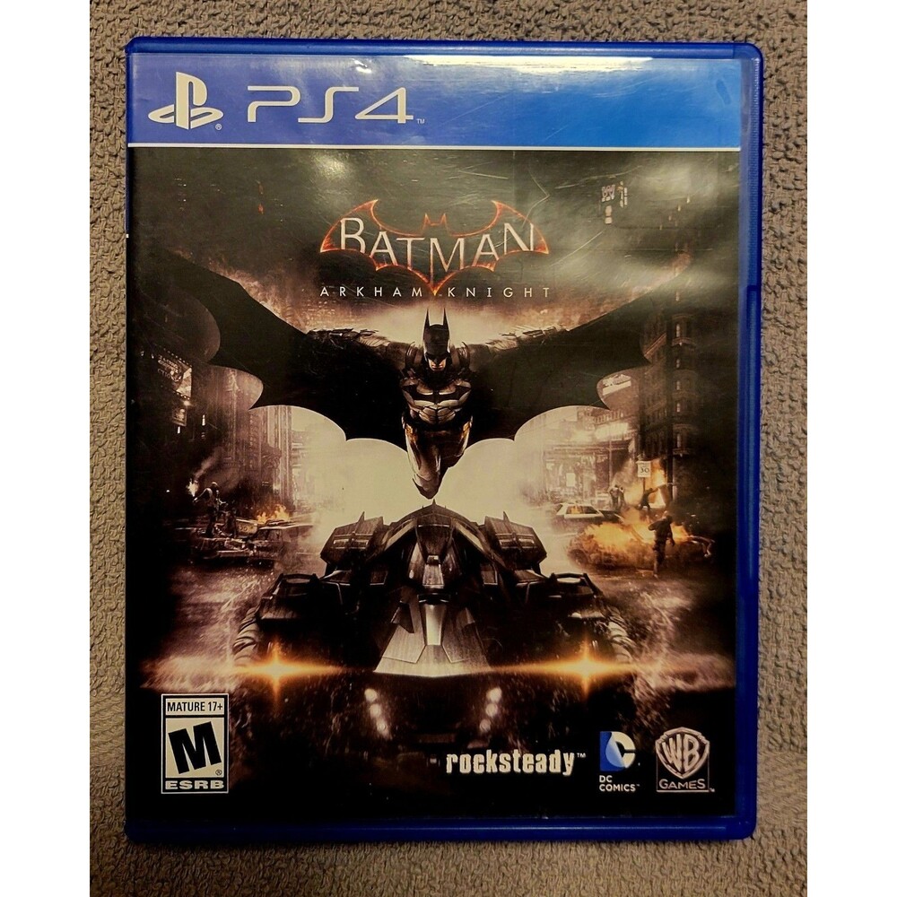 Sony PlayStation 4 PS4: Batman: Arkham Knight, CIB, MANUAL CLN DISC, FAST SHIPP